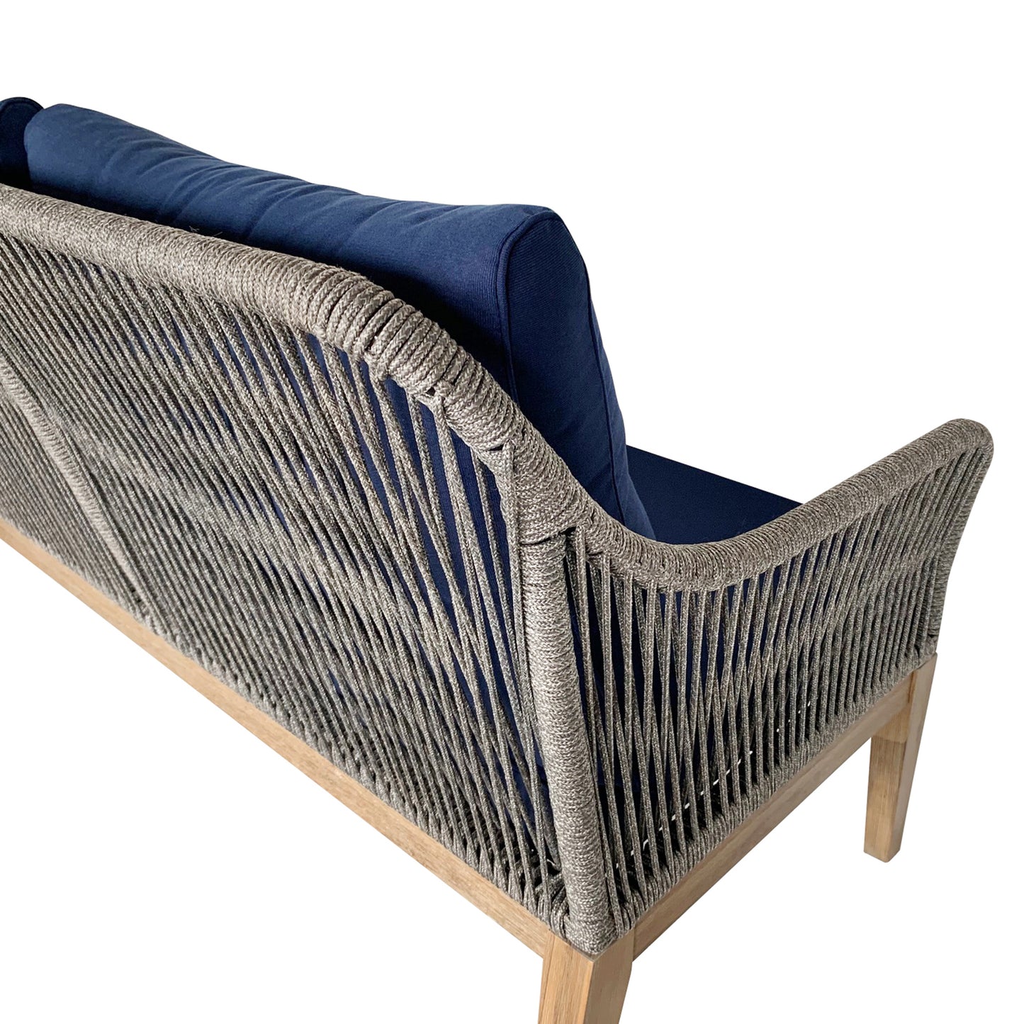 TK Classics Outdoor Loveseat for 2 People with Cushions