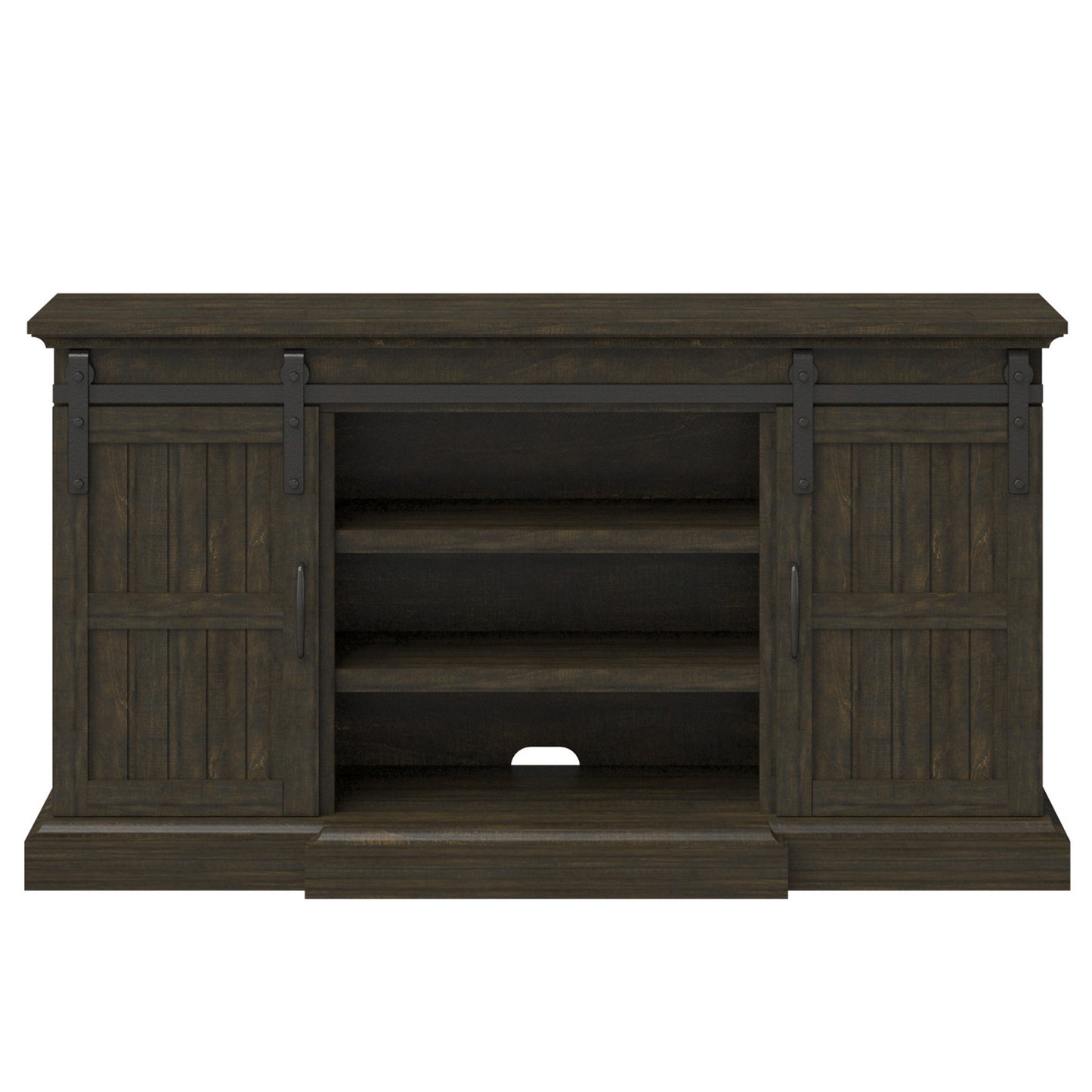 Sliding Barn Door TV Stand for TVs up to 70”