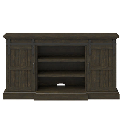 Sliding Barn Door TV Stand for TVs up to 70”