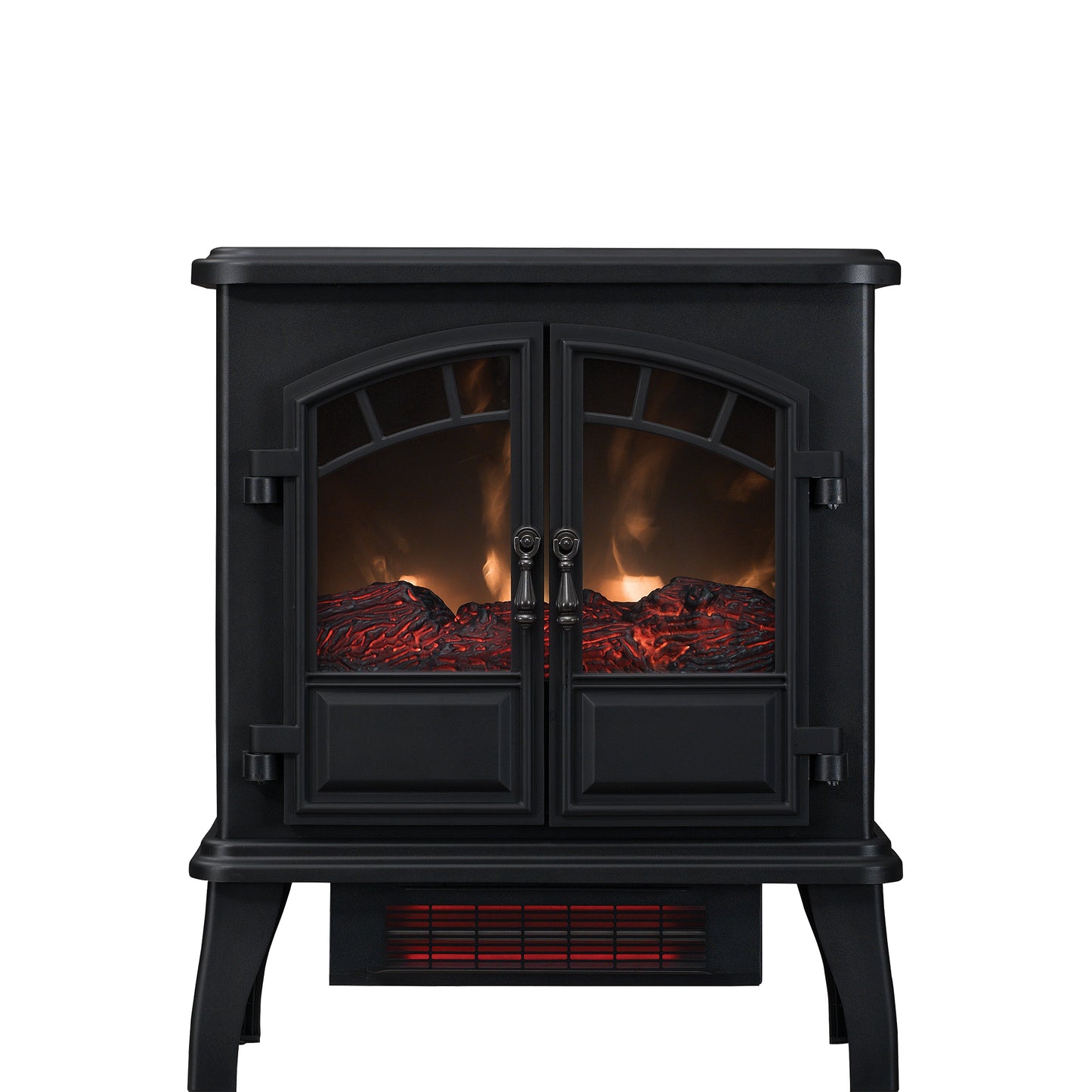 duraflame®  Infrared Quartz Electric Stove Heater, Black