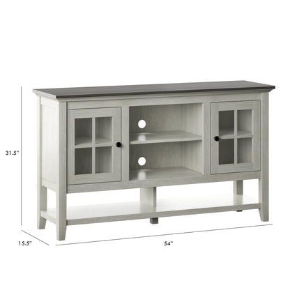 TV Stand for TVs up to 60” with Open Lower Storage