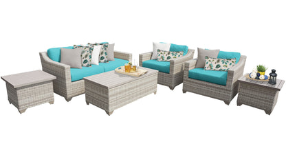 Fairmont 7-Piece Outdoor Wicker Patio Furniture Set