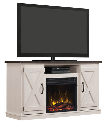 Cottonwood TV Stand for TVs up to 55" with Electric Fireplace