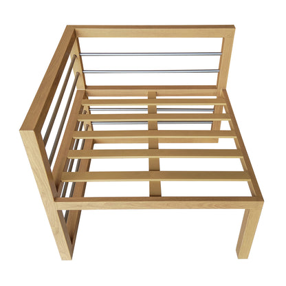 TK Classics Aluminum Outdoor Sectional Corner Sofa Seat