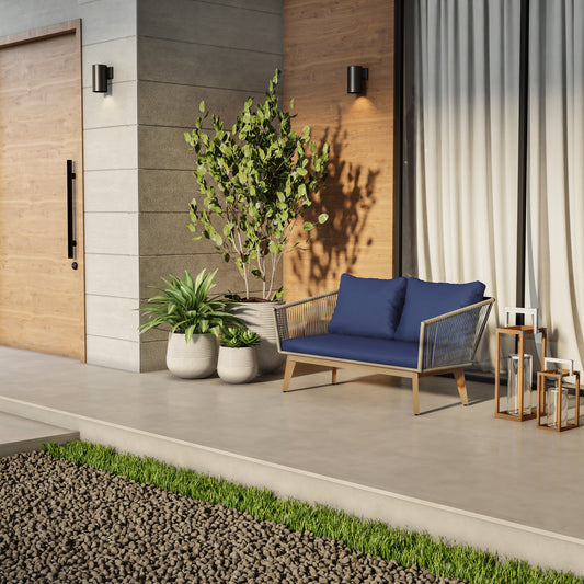 TK Classics Outdoor Loveseat with Cushions