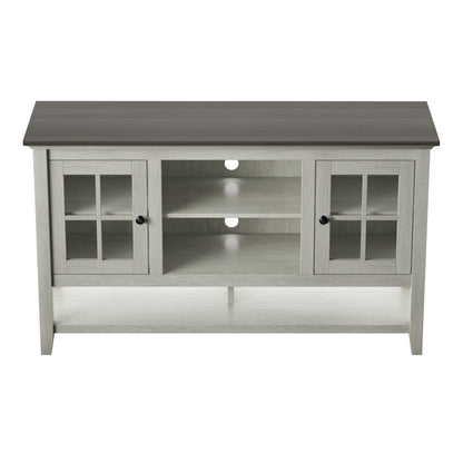 TV Stand for TVs up to 60” with Open Lower Storage
