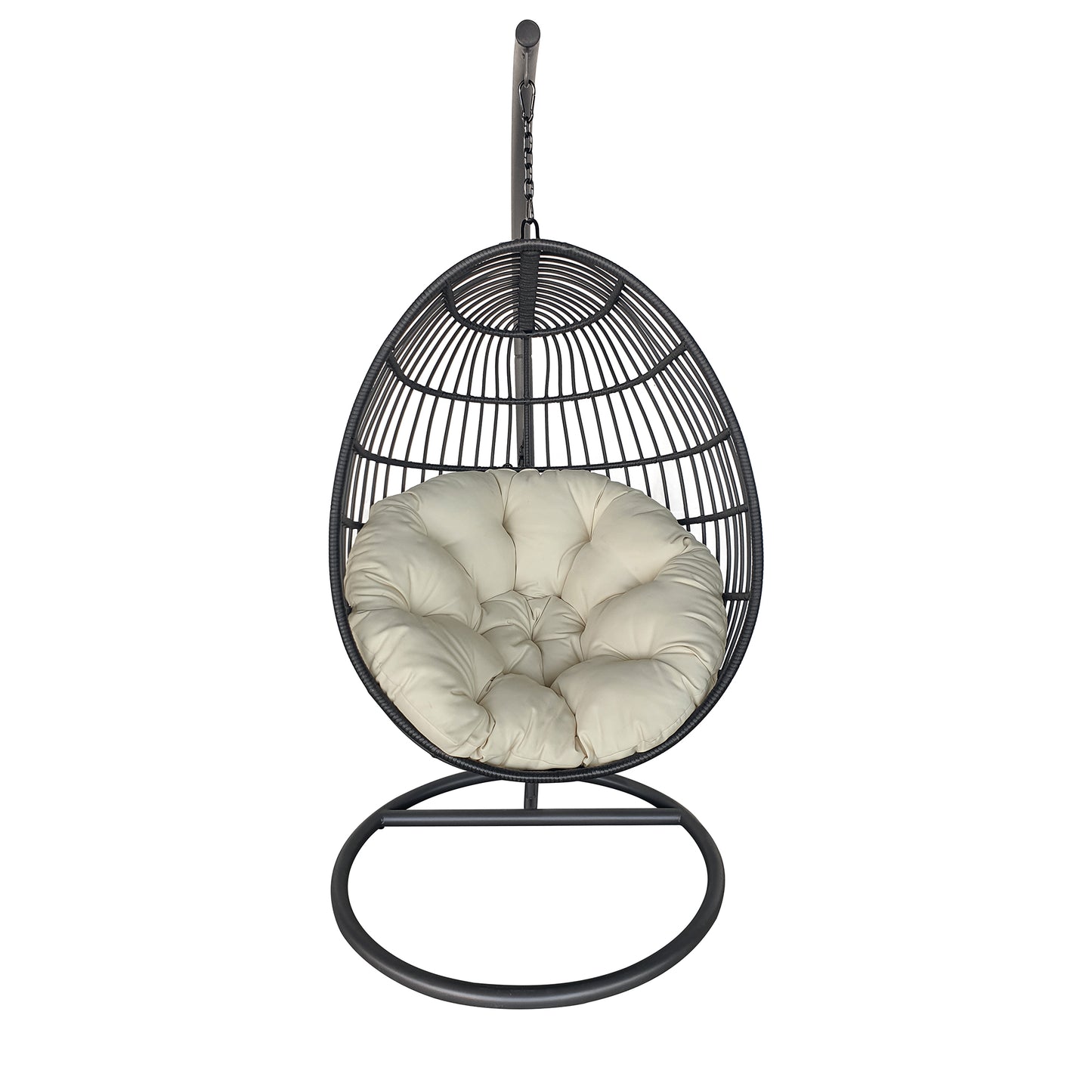 TK Classics Swing Egg Chair Hammock with Cushion and Stand