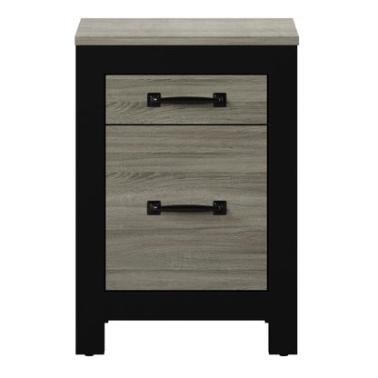 Better Homes & Gardens Dale Filing Cabinet, Clayton Oak and Black