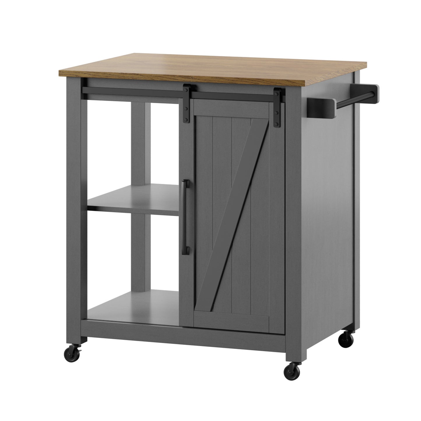 Barndoor Kitchen Cart