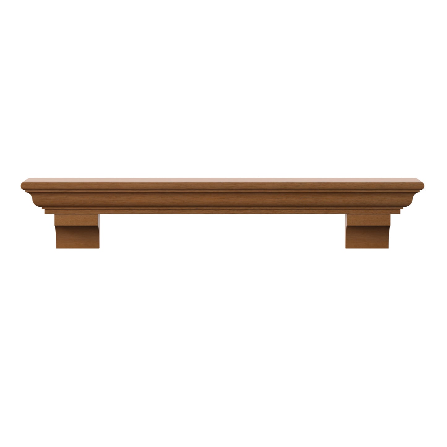 60" Mantel Shelf with Optional Corbels
