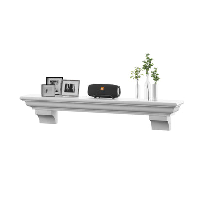 60" Mantel Shelf with Optional Corbels