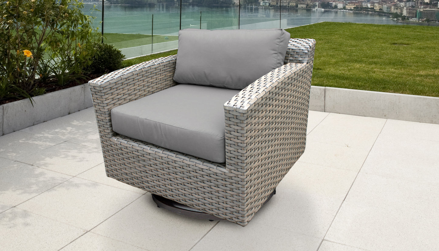 TK Classics Outdoor Swivel Chair