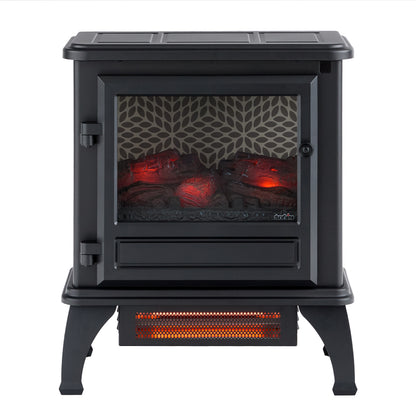duraflame® Electric Fireplace Stove Heater with 3D Flame® Effect
