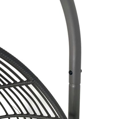 TK Classics Swing Egg Chair Hammock with Cushion and Stand