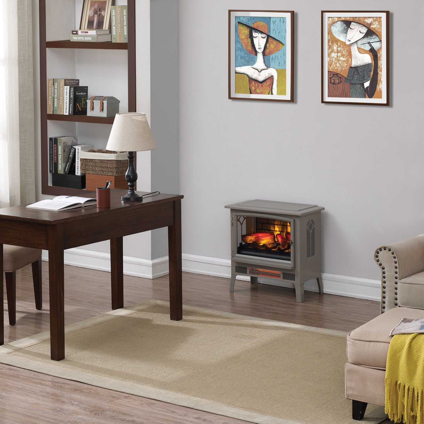 duraflame® Infragen™ Electric Stove Heater with 3D Flame® Effect