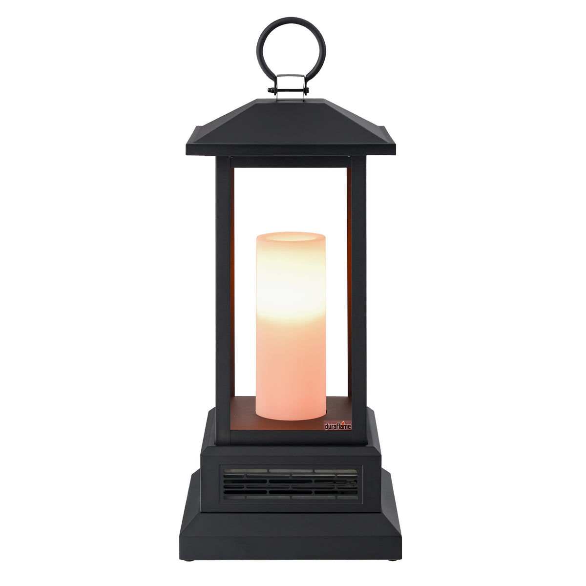 duraflame® 28" Electric Lantern Heater with Remote, Black