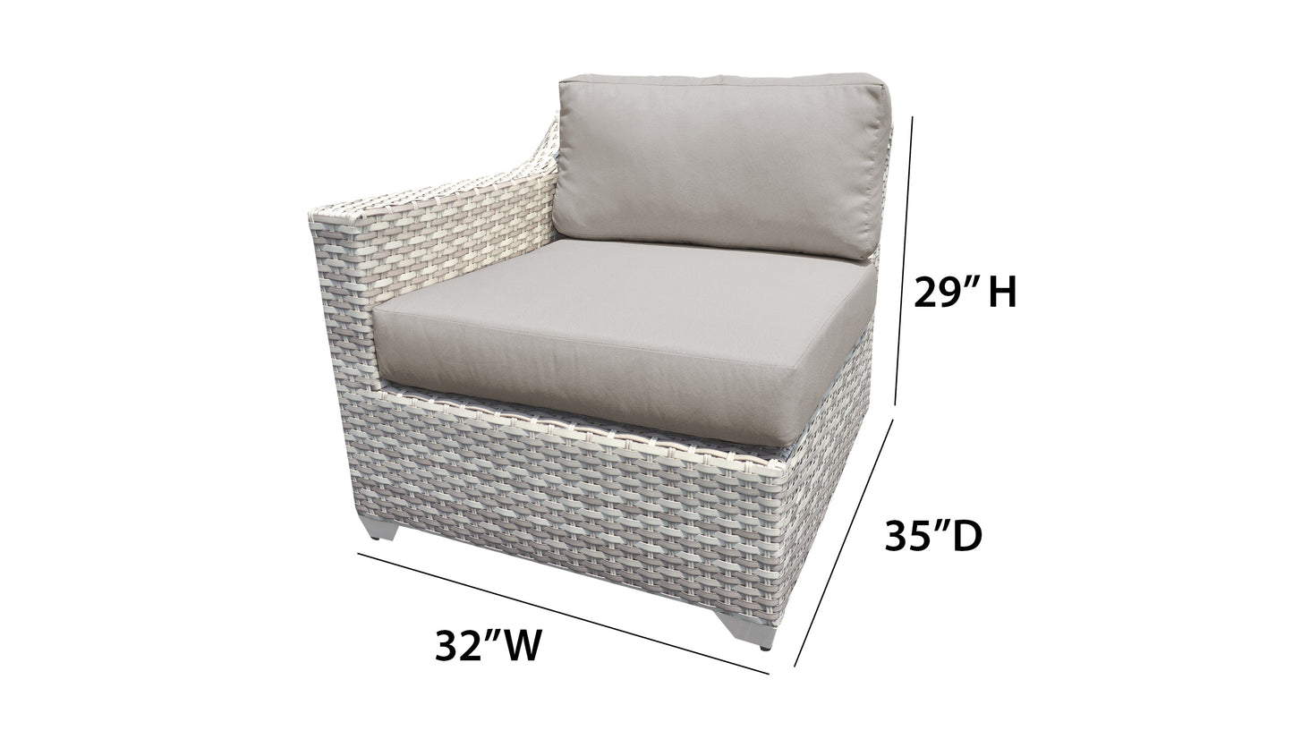 Fairmont 7-Piece Outdoor Wicker Patio Furniture Set