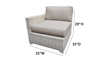 Fairmont 7-Piece Outdoor Wicker Patio Furniture Set