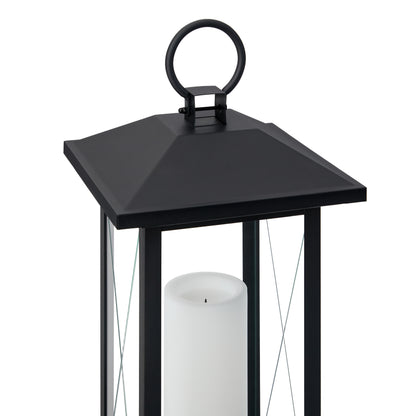 duraflame® 28" Electric Lantern Heater with Remote, Black