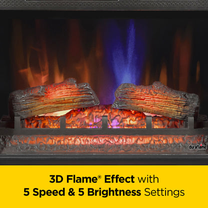 duraflame® Shiplap Wall Mantel Electric Fireplace
