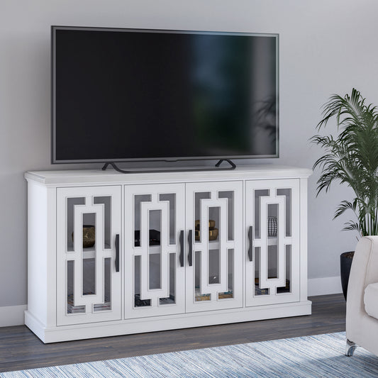 Tresanti® Kerrigan Accent Console, White Marble