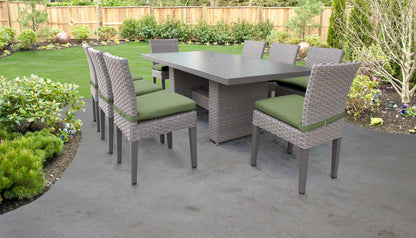 Florence 9-Piece Outdoor Dining Set with Cushions