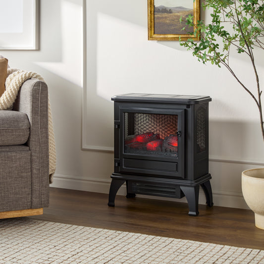duraflame® Electric Fireplace Stove Heater with 3D Flame® Effect