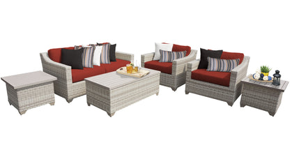Fairmont 7-Piece Outdoor Wicker Patio Furniture Set