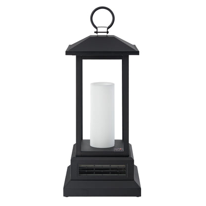 duraflame® 28" Electric Lantern Heater with Remote, Black