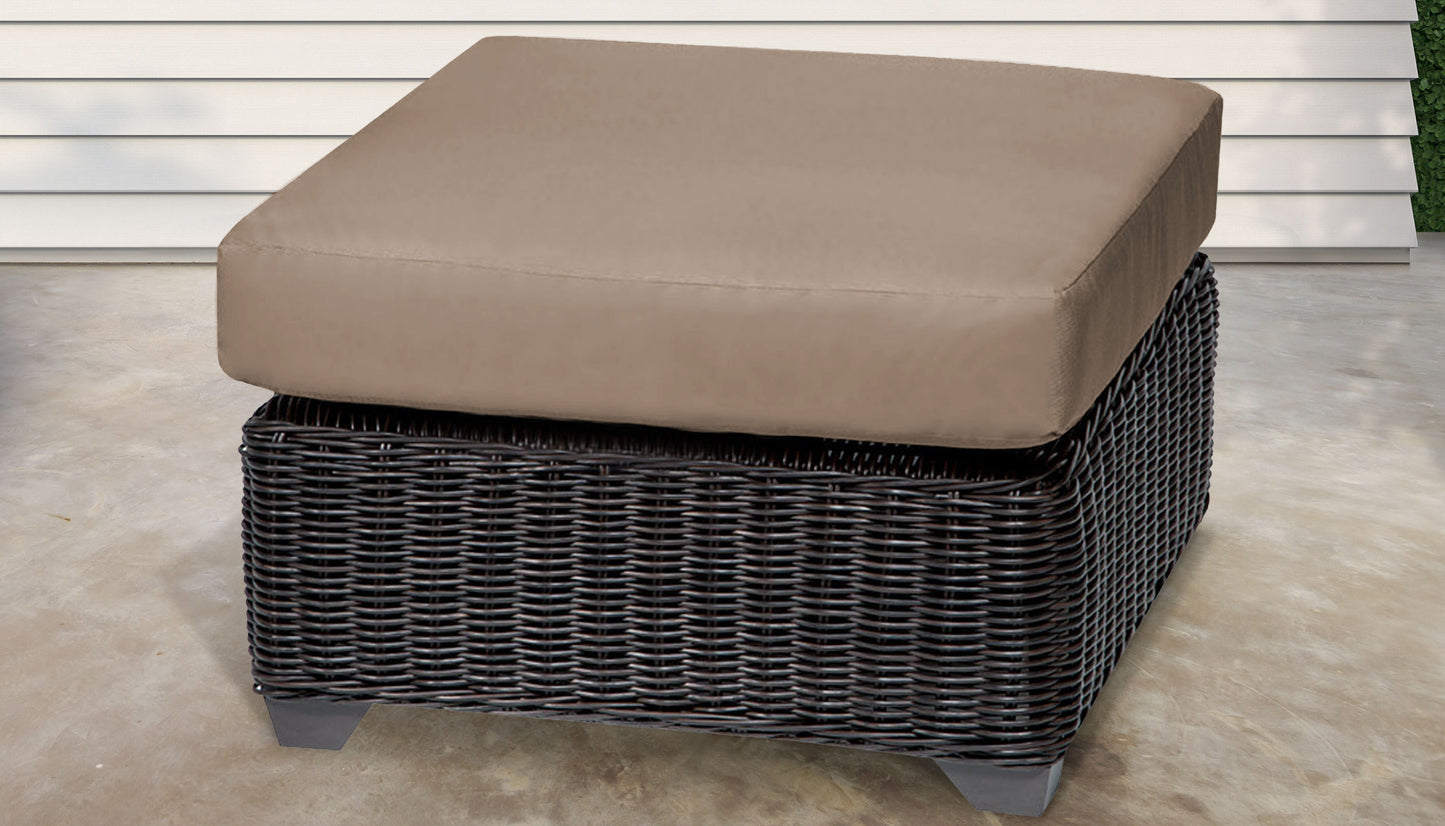 Venice Outdoor Ottoman with Cushion