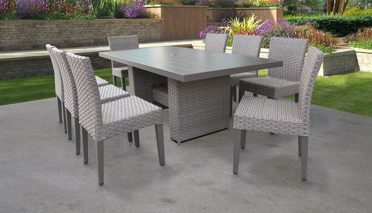 Florence 9-Piece Outdoor Dining Set