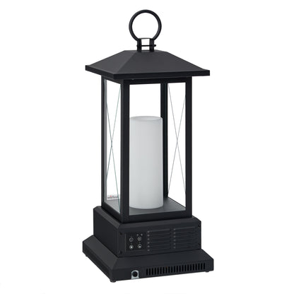 duraflame® 28" Electric Lantern Heater with Remote, Black