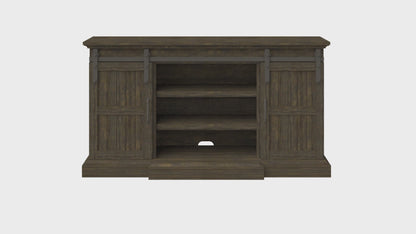 Sliding Barn Door TV Stand for TVs up to 70”