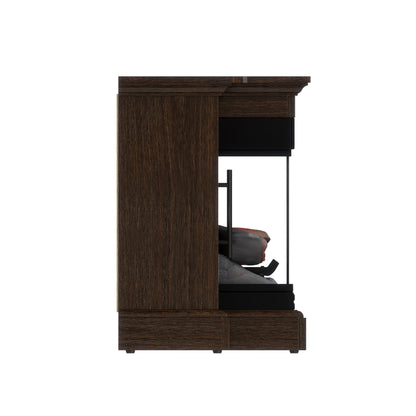 duraflame® 60" Smart Electric Fireplace TV Stand, Alexa Voice & App Control