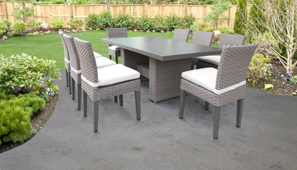 Florence 9-Piece Outdoor Dining Set with Cushions