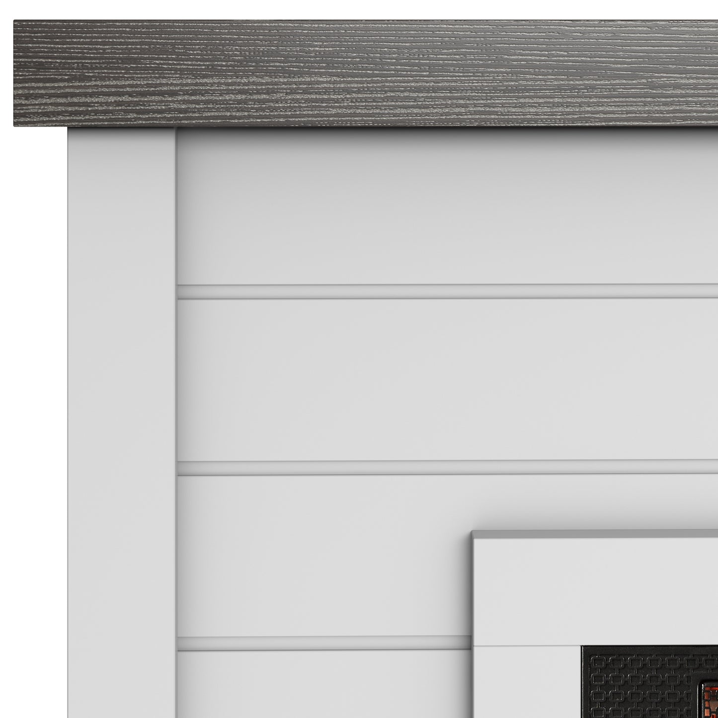 duraflame® Shiplap Wall Mantel Electric Fireplace