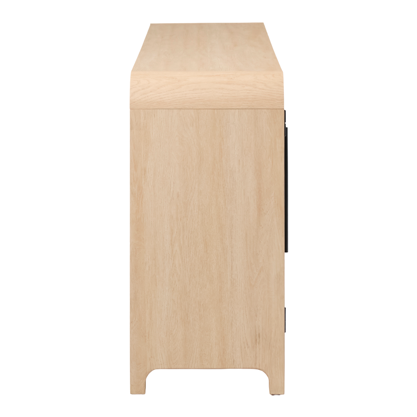 Chantelle 70” Modern Curved TV Stand with duraflame® Smart Electric Fireplace, Alexa Voice & App Control