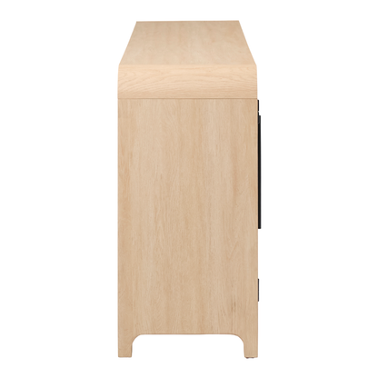 Chantelle 70” Modern Curved TV Stand with duraflame® Smart Electric Fireplace, Alexa Voice & App Control