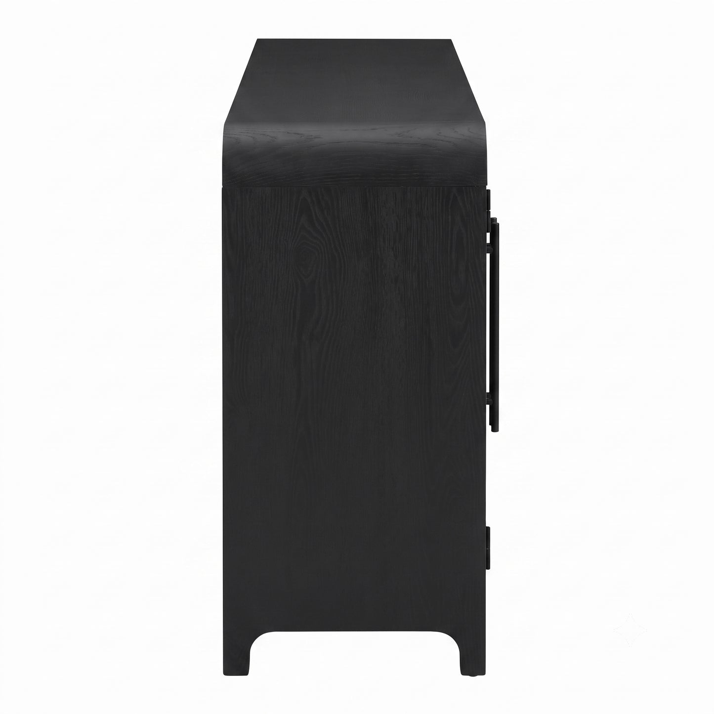 Chantelle 70” Modern Curved TV Stand with duraflame® Smart Electric Fireplace, Alexa Voice & App Control