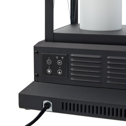 duraflame® 28" Electric Lantern Heater with Remote, Black