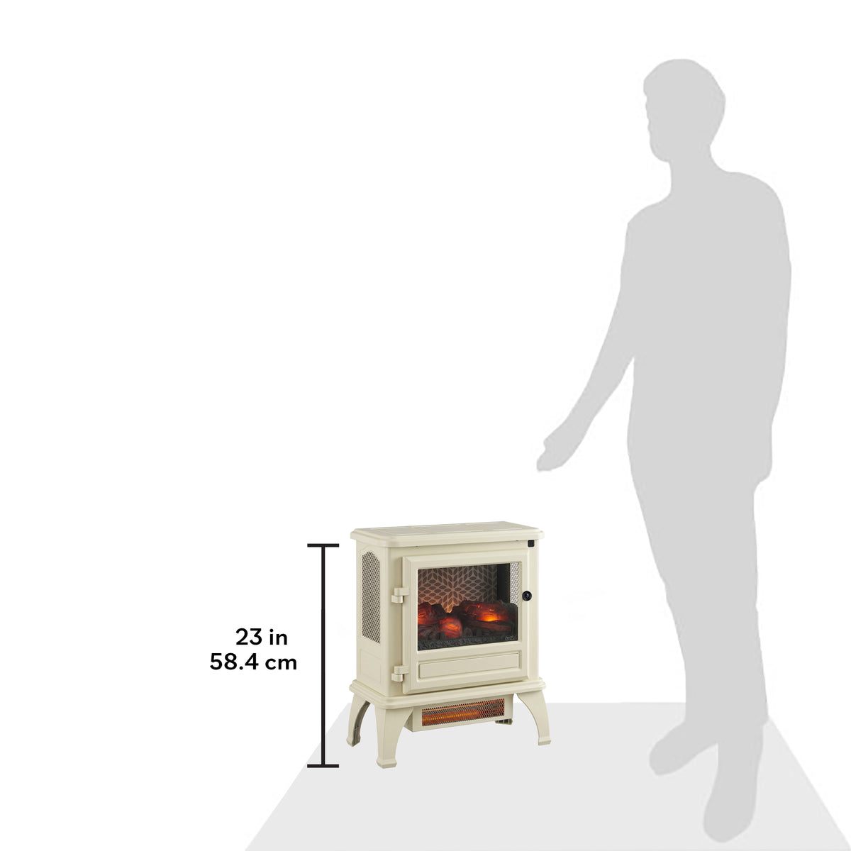 duraflame® Electric Fireplace Stove Heater with 3D Flame® Effect