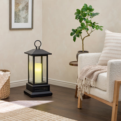 duraflame® 28" Electric Lantern Heater with Remote, Black