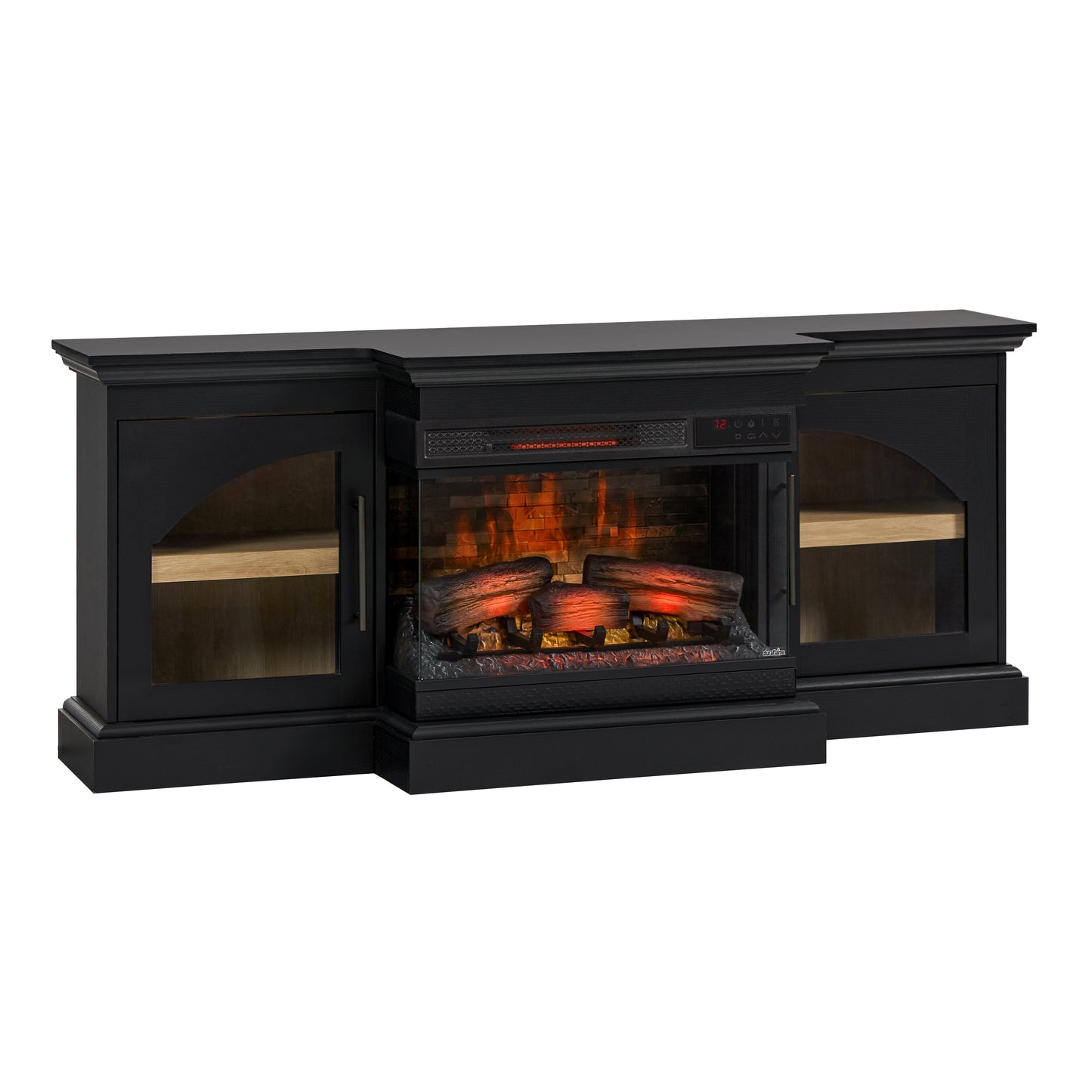 duraflame® 60" Smart Electric Fireplace TV Stand, Alexa Voice & App Control