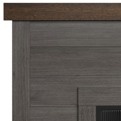 duraflame® Shiplap Wall Mantel Electric Fireplace