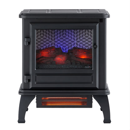 duraflame® Electric Fireplace Stove Heater with 3D Flame® Effect