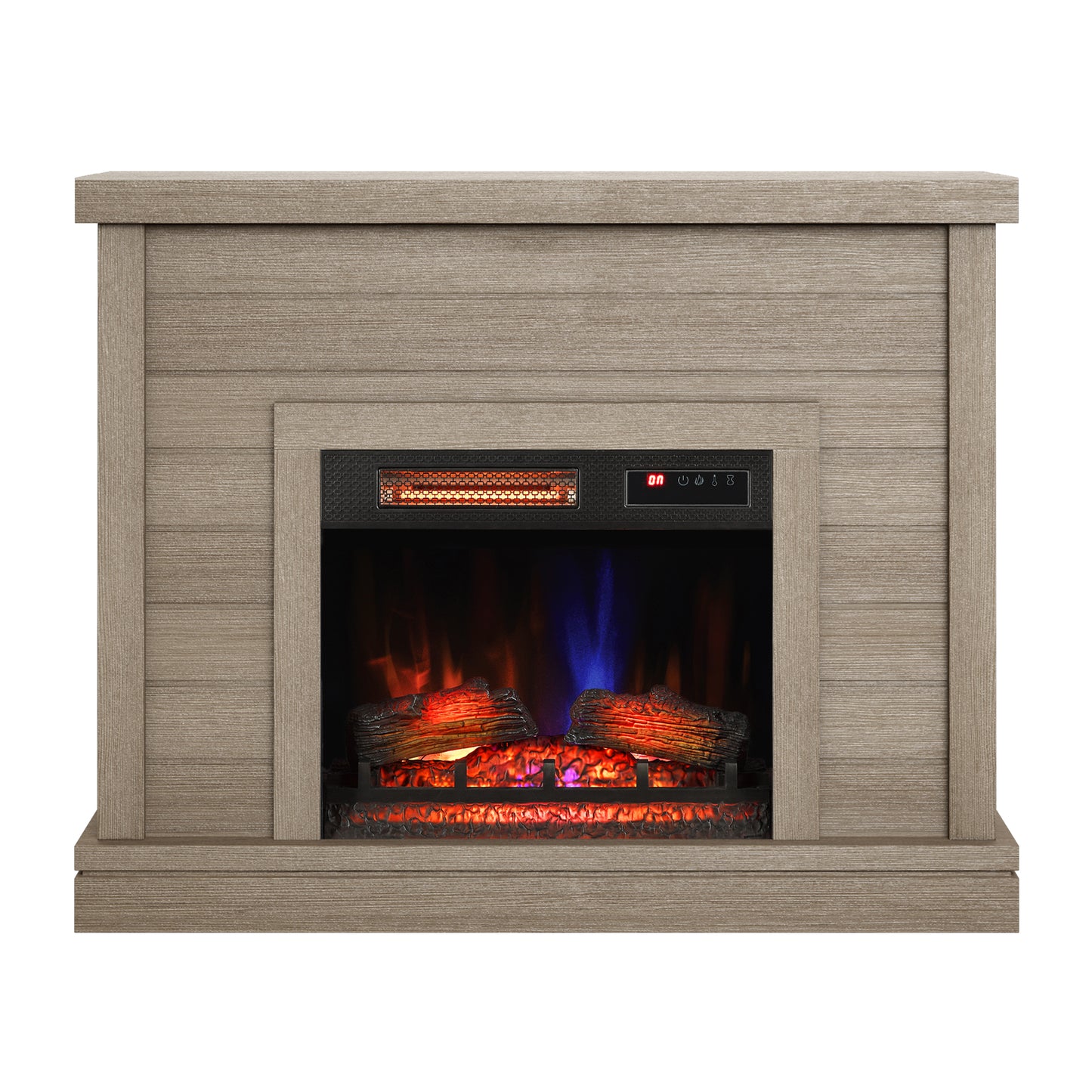 duraflame® Shiplap Wall Mantel Electric Fireplace