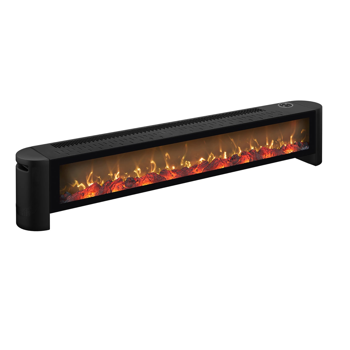 duraflame® Electric Fireplace Baseboard Heater, Black