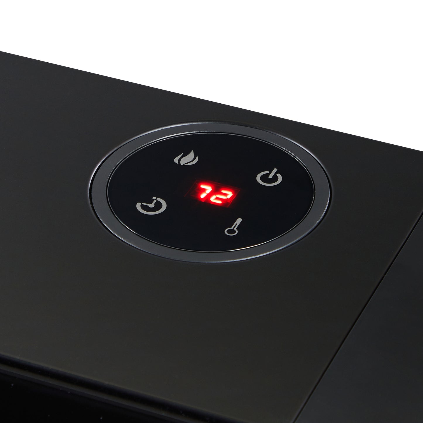 duraflame® Electric Fireplace Baseboard Heater, Black