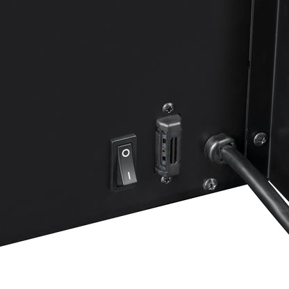 duraflame® Electric Fireplace Baseboard Heater, Black