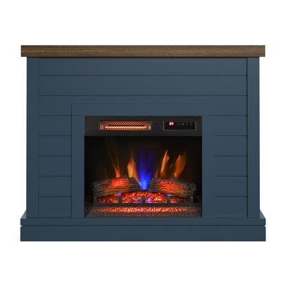 duraflame® Shiplap Wall Mantel Electric Fireplace